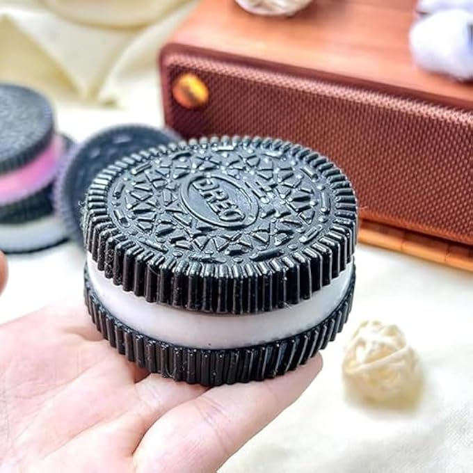 Oreo PINK SQUISHY TOY, SQUISHY STICKY SQUISHY TOY STICKY SQUISHY FOR PERFECT DESK ACCESSORY FOR ADULTS (4 PCS) - Image 3